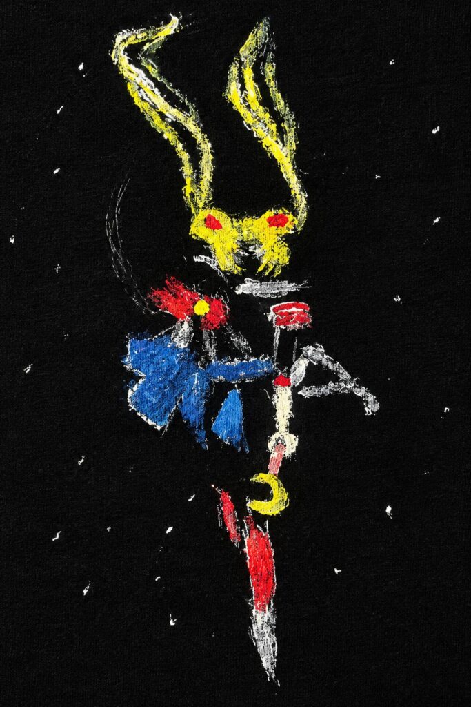 T-Shirt Sailor Moon Minimal
