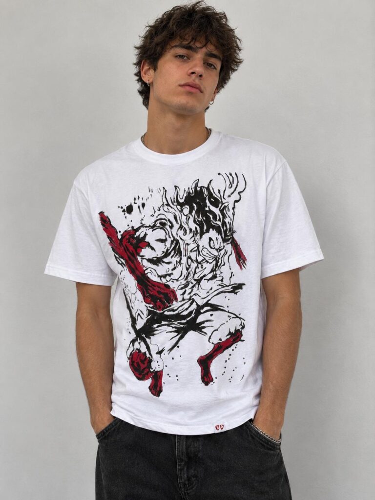 T-Shirt Luffy Gear 5 One Piece - photo 3