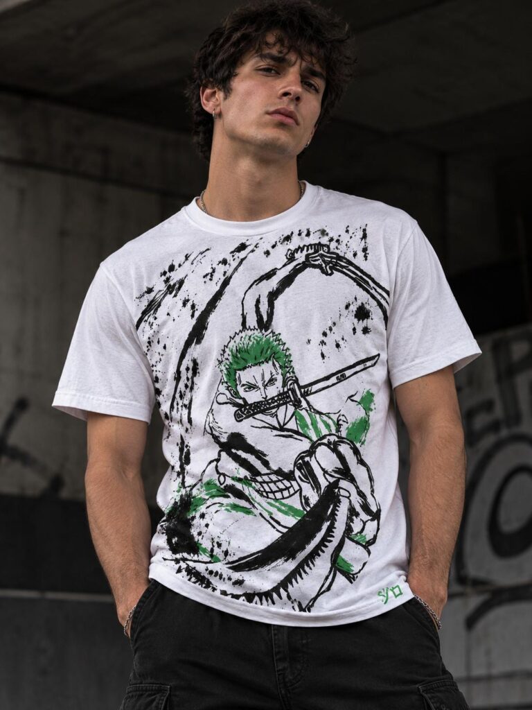 T-Shirt Zoro One Piece - photo 3