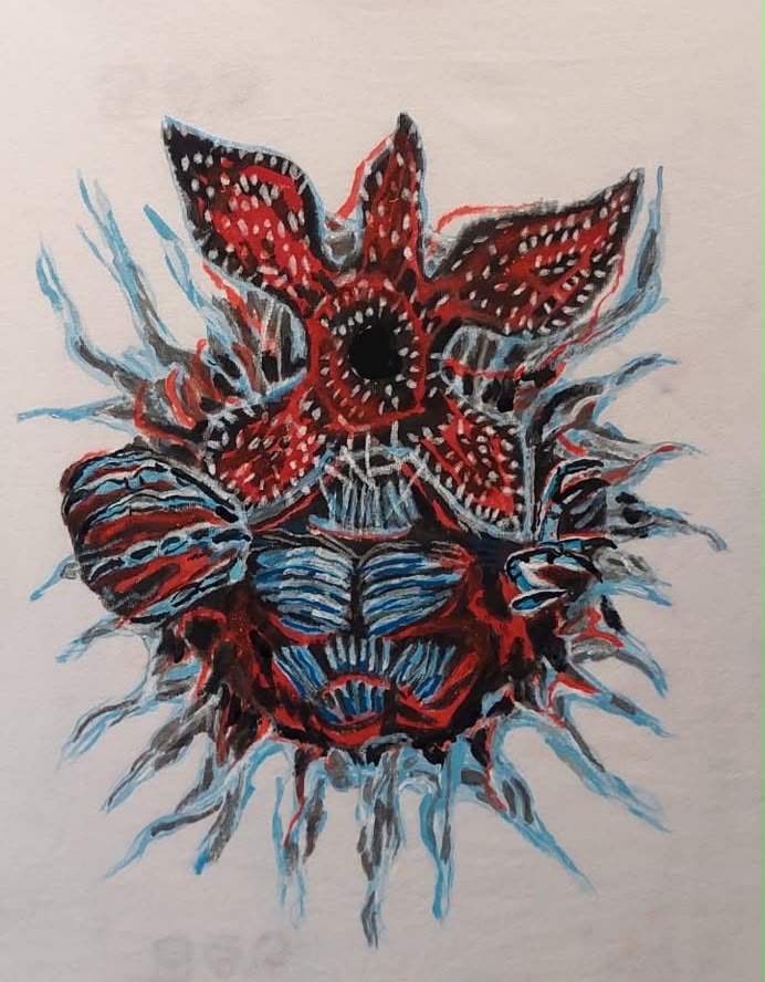 T-Shirt Stranger Things Demogorgone